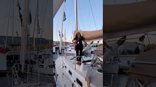Tartan 395 at Annapolis Boat Show