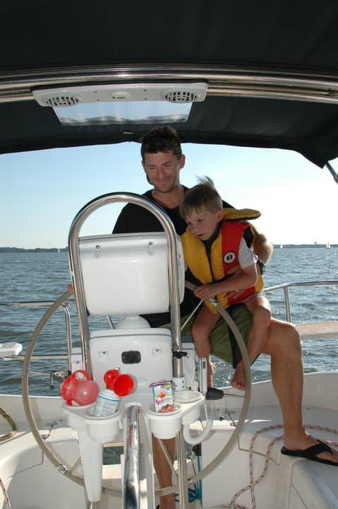 Passing on the love of boating