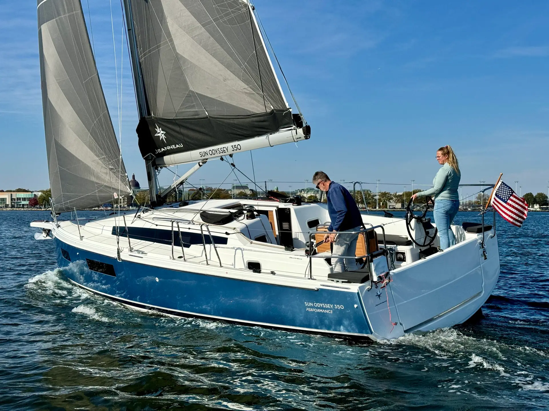 Boat exterior in its natural element