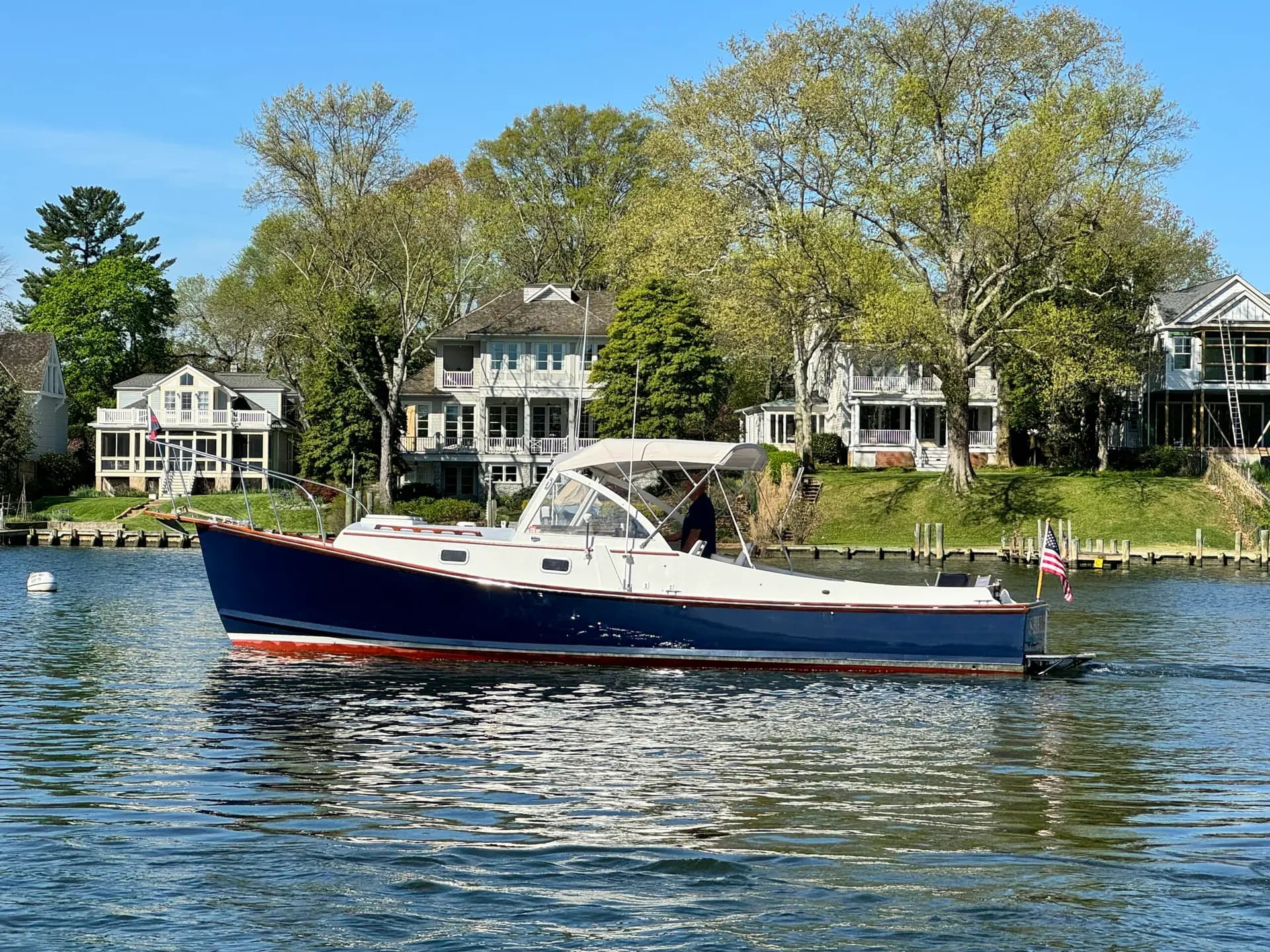 Professional photo of a boat for sale